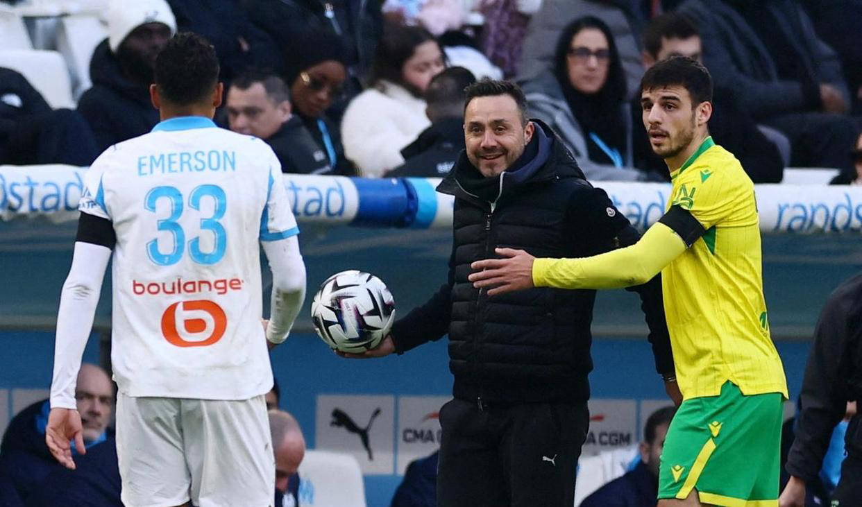 法甲第17轮爆出大冷门,排名第17的南特逆转击败排名第3的马赛